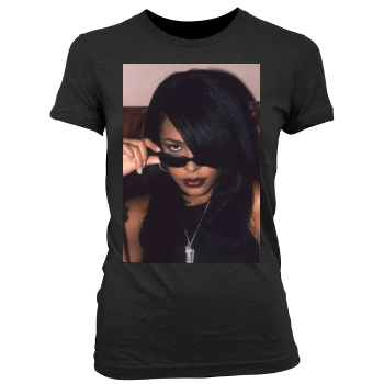 Aaliyah Women's Junior Cut Crewneck T-Shirt