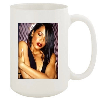 Aaliyah 15oz White Mug