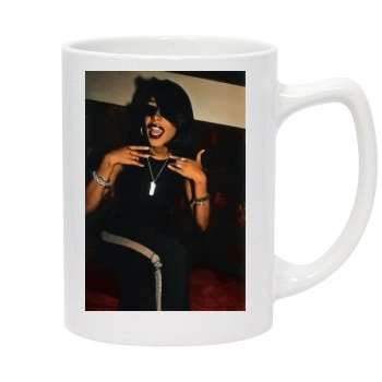 Aaliyah 14oz White Statesman Mug