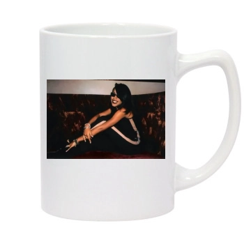 Aaliyah 14oz White Statesman Mug