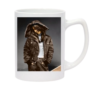 Aaliyah 14oz White Statesman Mug