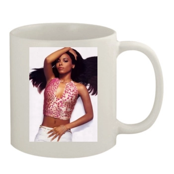 Aaliyah 11oz White Mug