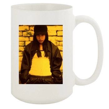 Aaliyah 15oz White Mug