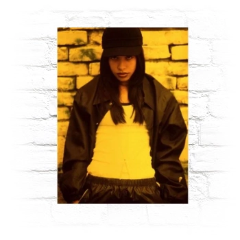 Aaliyah Metal Wall Art