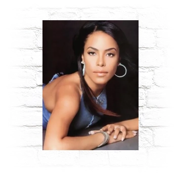 Aaliyah Metal Wall Art