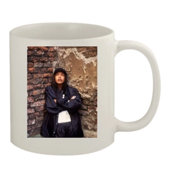 Aaliyah 11oz White Mug