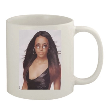 Aaliyah 11oz White Mug