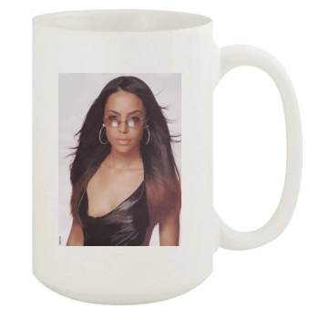 Aaliyah 15oz White Mug