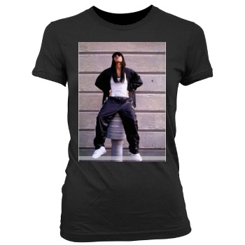 Aaliyah Women's Junior Cut Crewneck T-Shirt