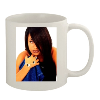 Aaliyah 11oz White Mug