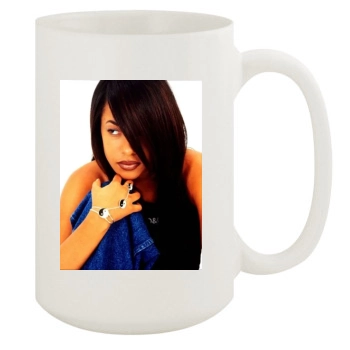 Aaliyah 15oz White Mug