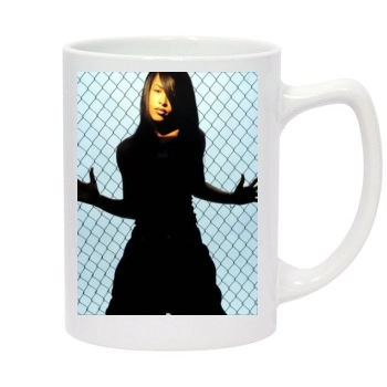 Aaliyah 14oz White Statesman Mug