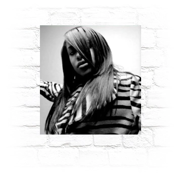 Aaliyah Metal Wall Art