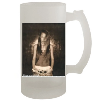 Aaliyah 16oz Frosted Beer Stein