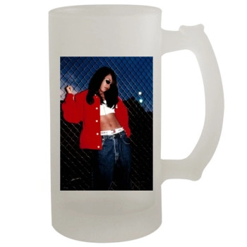 Aaliyah 16oz Frosted Beer Stein