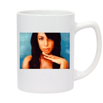 Aaliyah 14oz White Statesman Mug