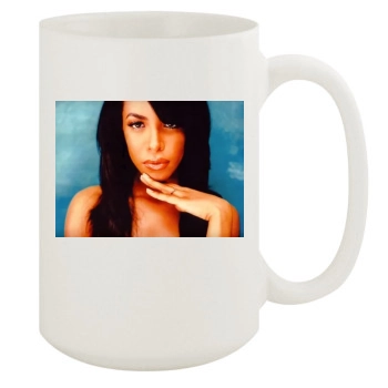 Aaliyah 15oz White Mug