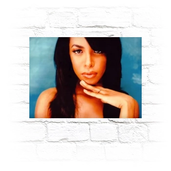 Aaliyah Metal Wall Art