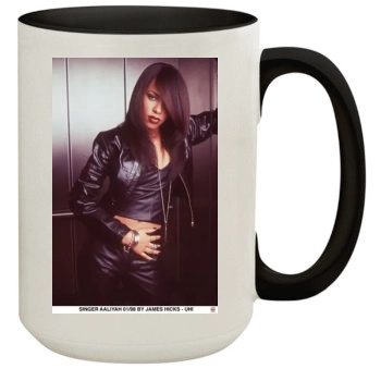 Aaliyah 15oz Colored Inner & Handle Mug