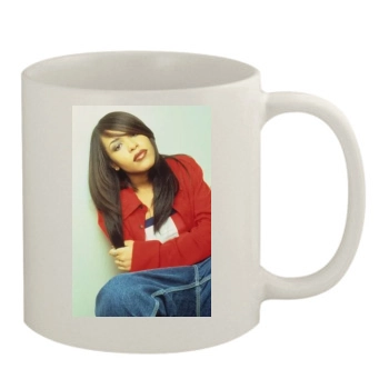 Aaliyah 11oz White Mug