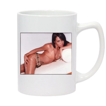 Aaliyah 14oz White Statesman Mug