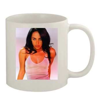 Aaliyah 11oz White Mug