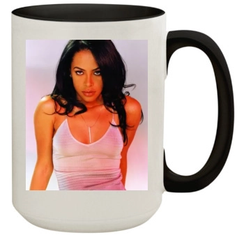 Aaliyah 15oz Colored Inner & Handle Mug