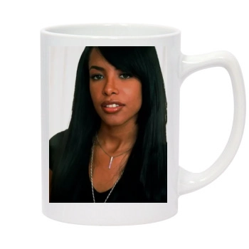 Aaliyah 14oz White Statesman Mug