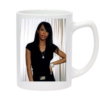 Aaliyah 14oz White Statesman Mug