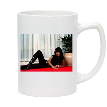 Aaliyah 14oz White Statesman Mug