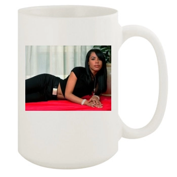 Aaliyah 15oz White Mug