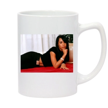 Aaliyah 14oz White Statesman Mug