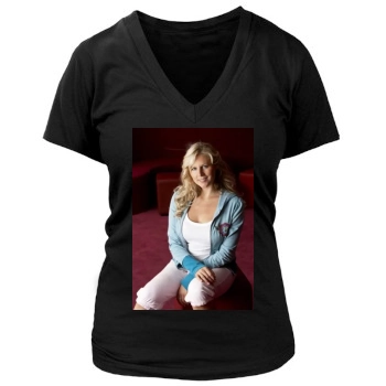 Abi Titmuss Women's Deep V-Neck TShirt