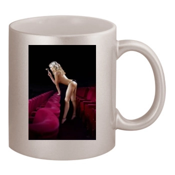 Abi Titmuss 11oz Metallic Silver Mug