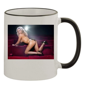 Abi Titmuss 11oz Colored Rim & Handle Mug