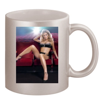 Abi Titmuss 11oz Metallic Silver Mug