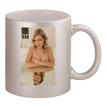 Abi Titmuss 11oz Metallic Silver Mug