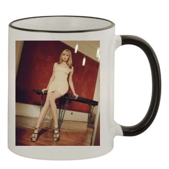 Adriana Karembeu 11oz Colored Rim & Handle Mug