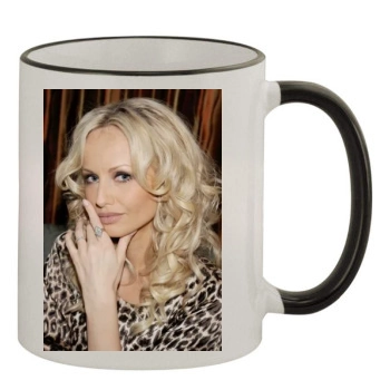 Adriana Karembeu 11oz Colored Rim & Handle Mug