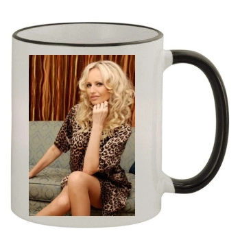 Adriana Karembeu 11oz Colored Rim & Handle Mug