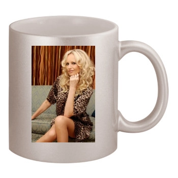 Adriana Karembeu 11oz Metallic Silver Mug