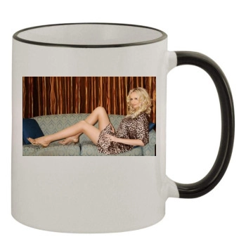 Adriana Karembeu 11oz Colored Rim & Handle Mug