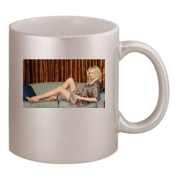 Adriana Karembeu 11oz Metallic Silver Mug