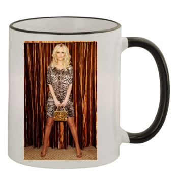 Adriana Karembeu 11oz Colored Rim & Handle Mug