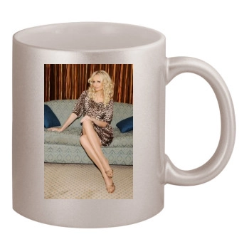 Adriana Karembeu 11oz Metallic Silver Mug