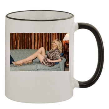 Adriana Karembeu 11oz Colored Rim & Handle Mug