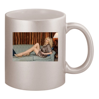 Adriana Karembeu 11oz Metallic Silver Mug