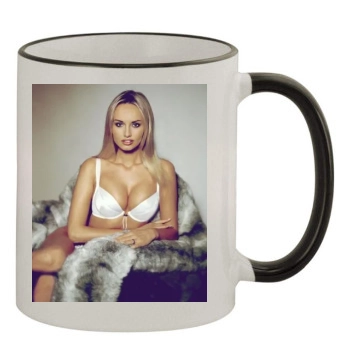 Adriana Karembeu 11oz Colored Rim & Handle Mug