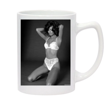 Adriana Karembeu 14oz White Statesman Mug