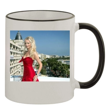 Adriana Karembeu 11oz Colored Rim & Handle Mug